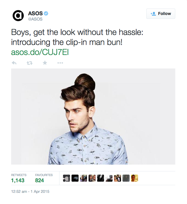 Clip-in man buns â€“ the new rage?!